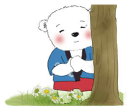 Cotton Ball and little Super Penguin 6 sticker #13140870