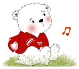 Cotton Ball and little Super Penguin 6 sticker #13140879