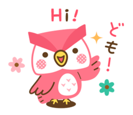 Momoiro Owl-san sticker #13141591