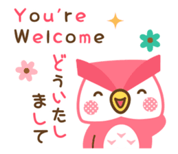 Momoiro Owl-san sticker #13141605