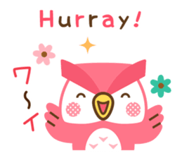 Momoiro Owl-san sticker #13141613