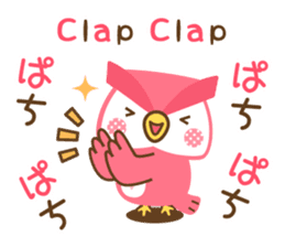 Momoiro Owl-san sticker #13141620