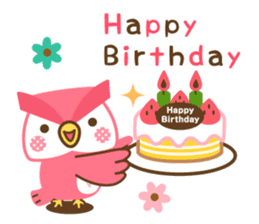 Momoiro Owl-san sticker #13141622