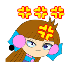 Running Moon princess p1 sticker #13142106