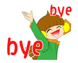 Running Moon princess p1 sticker #13142117