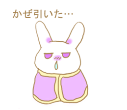 Club activities circumstances of rabbit sticker #13142327