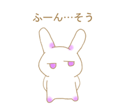 Club activities circumstances of rabbit sticker #13142345