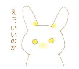 Club activities circumstances of rabbit sticker #13142354