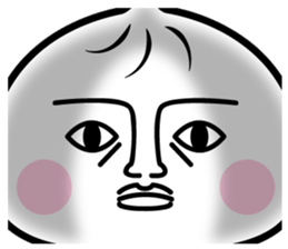 Chinese and Japanese sticker2 sticker #13142568