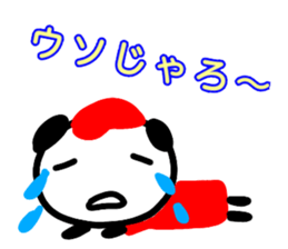 hiroshima love baseball love sticker 2 sticker #13142710