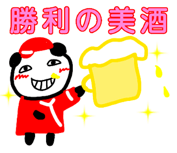 hiroshima love baseball love sticker 2 sticker #13142733