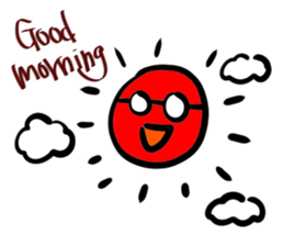 Skin head and glasses (your face series) sticker #13142792