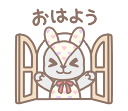 stuffed rabbit. sticker #13143222