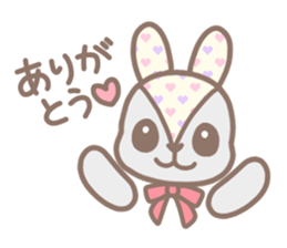 stuffed rabbit. sticker #13143224