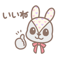 stuffed rabbit. sticker #13143225