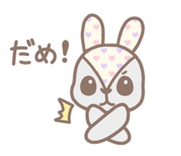 stuffed rabbit. sticker #13143228