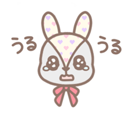 stuffed rabbit. sticker #13143234