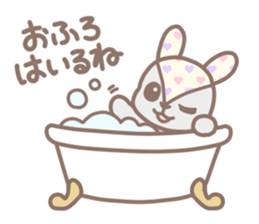 stuffed rabbit. sticker #13143238