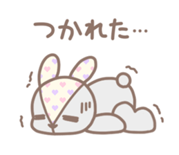 stuffed rabbit. sticker #13143241