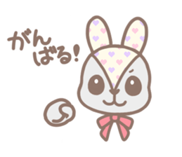 stuffed rabbit. sticker #13143245