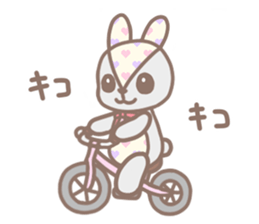stuffed rabbit. sticker #13143248