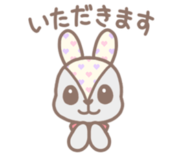 stuffed rabbit. sticker #13143251