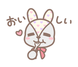 stuffed rabbit. sticker #13143252