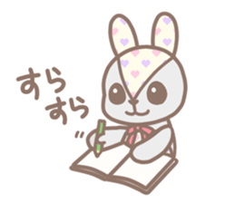stuffed rabbit. sticker #13143255