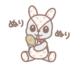 stuffed rabbit. sticker #13143259