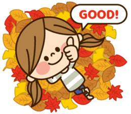 Kawashufu [autumn] sticker #13143314