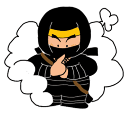 nin nin ninja sticker sticker #13144064