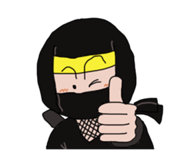 nin nin ninja sticker sticker #13144081
