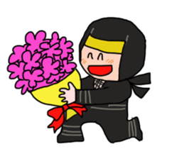 nin nin ninja sticker sticker #13144082
