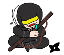 nin nin ninja sticker sticker #13144084