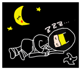 nin nin ninja sticker sticker #13144086