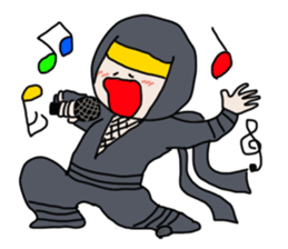 nin nin ninja sticker sticker #13144088