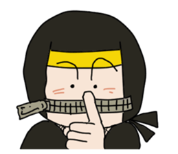 nin nin ninja sticker sticker #13144090