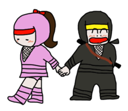 nin nin ninja sticker sticker #13144091