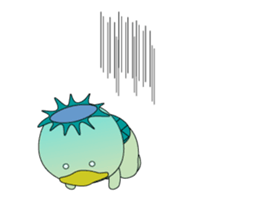 Kappa is Japanese UMA 4 sticker #13144121