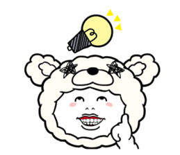 Mischievous Rokkin' Fabby by Pink-latte sticker #13144181