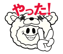 Mischievous Rokkin' Fabby by Pink-latte sticker #13144183