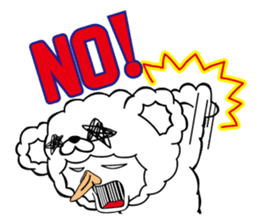 Mischievous Rokkin' Fabby by Pink-latte sticker #13144195