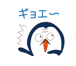 Everyday sticker of penguin principal sticker #13144236