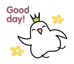 White Birds in the happy days sticker #13144411