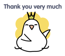 White Birds in the happy days sticker #13144419