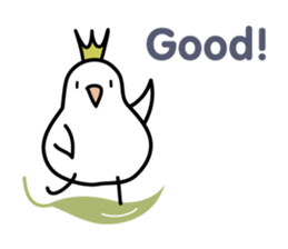 White Birds in the happy days sticker #13144428