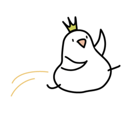 White Birds in the happy days sticker #13144440