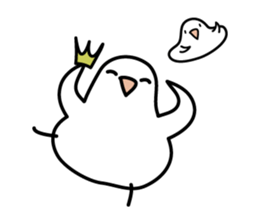 White Birds in the happy days sticker #13144441