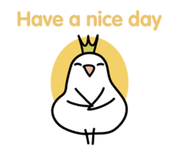 White Birds in the happy days sticker #13144445