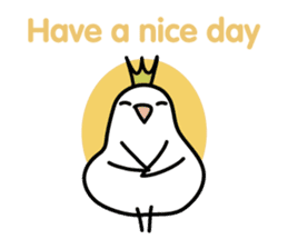 White Birds in the happy days sticker #13144445
